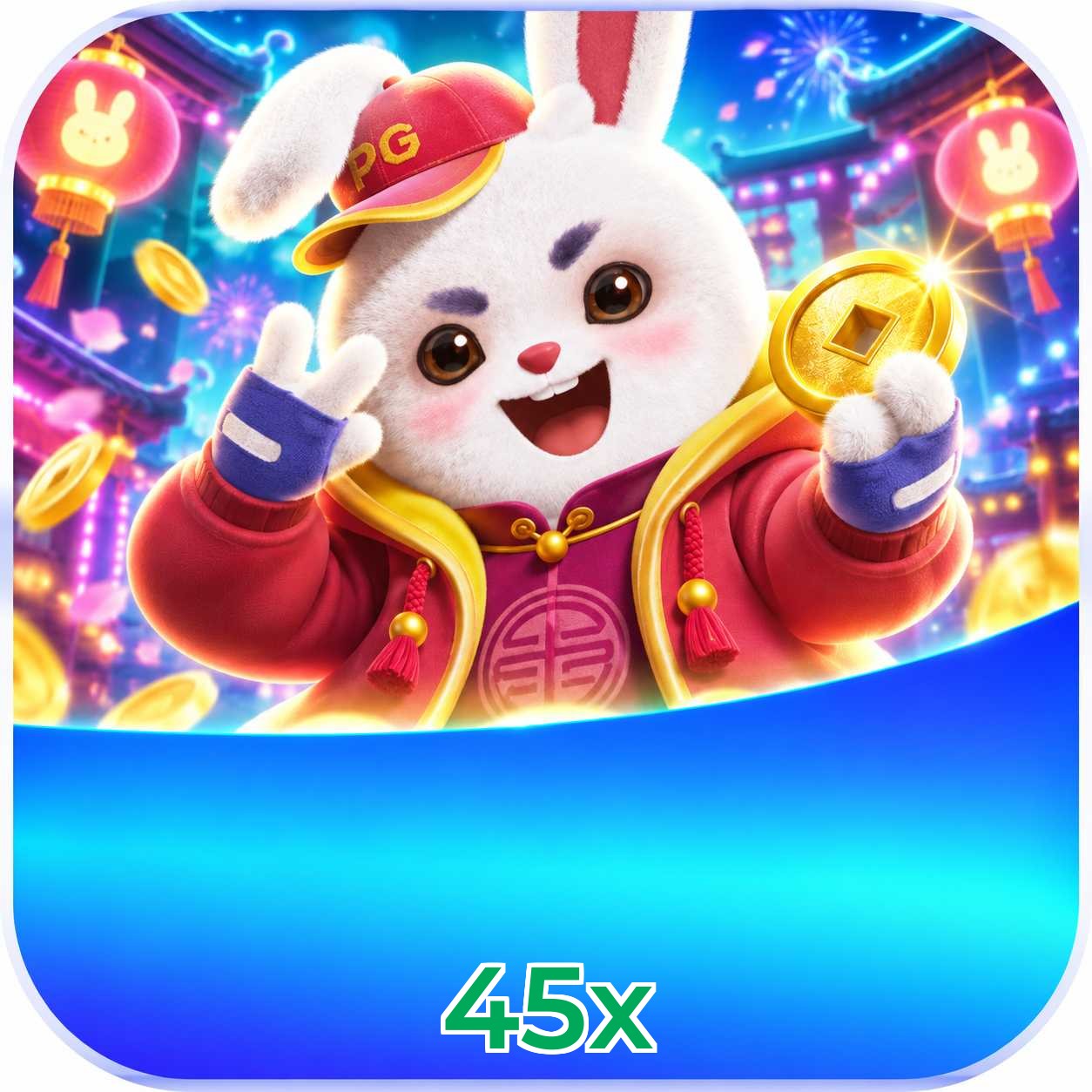 45x